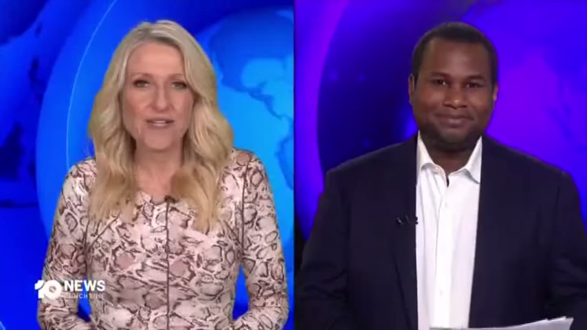 Trent Scanlen on Channel 10 News Australia