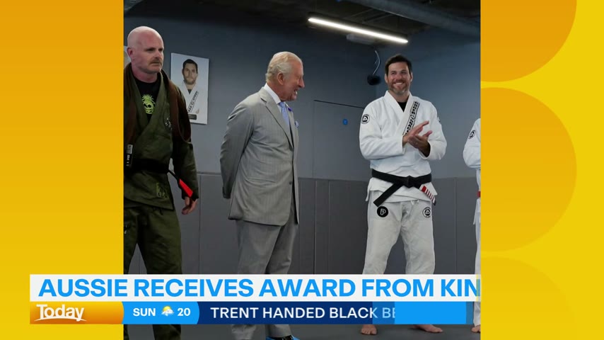 Trent Scanlen on the Today Show